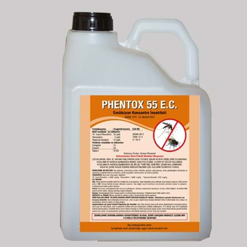Phentox 55 EC Kokulu Haşere Öldürücü | 5 Litre