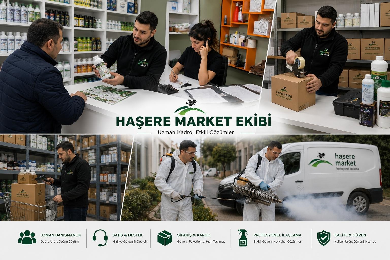 Haşere Market saha tecrübesi ve ekip yaklaşımı