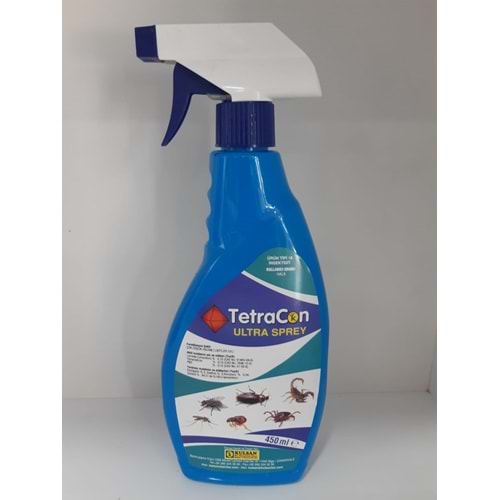 Tetracon Kullanıma Hazır Haşere Öldürücü Sprey | 450 ml
