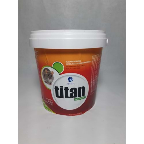 Titan Wax Blok Fare Zehiri | 500 Gram